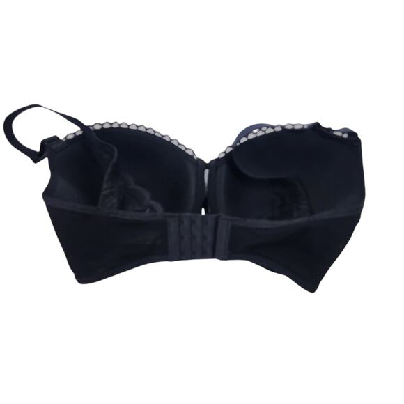 Paramour by Felina Peridot Contour Underwire Full Coverage Black Bra Size 34G - Picture 4 of 4